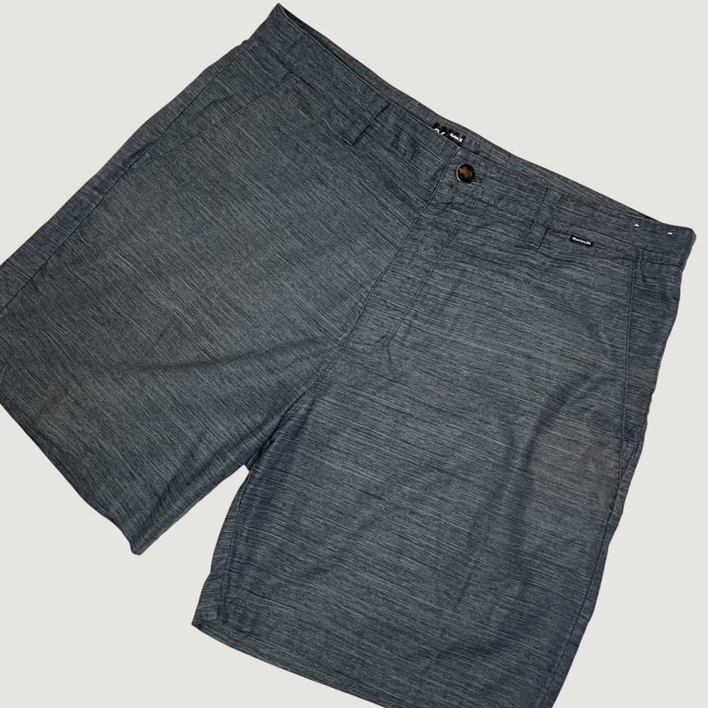 Hurley Dri-FIT Hybrid Shorts Mens Dark Grey Heathered Walk Shorts 36